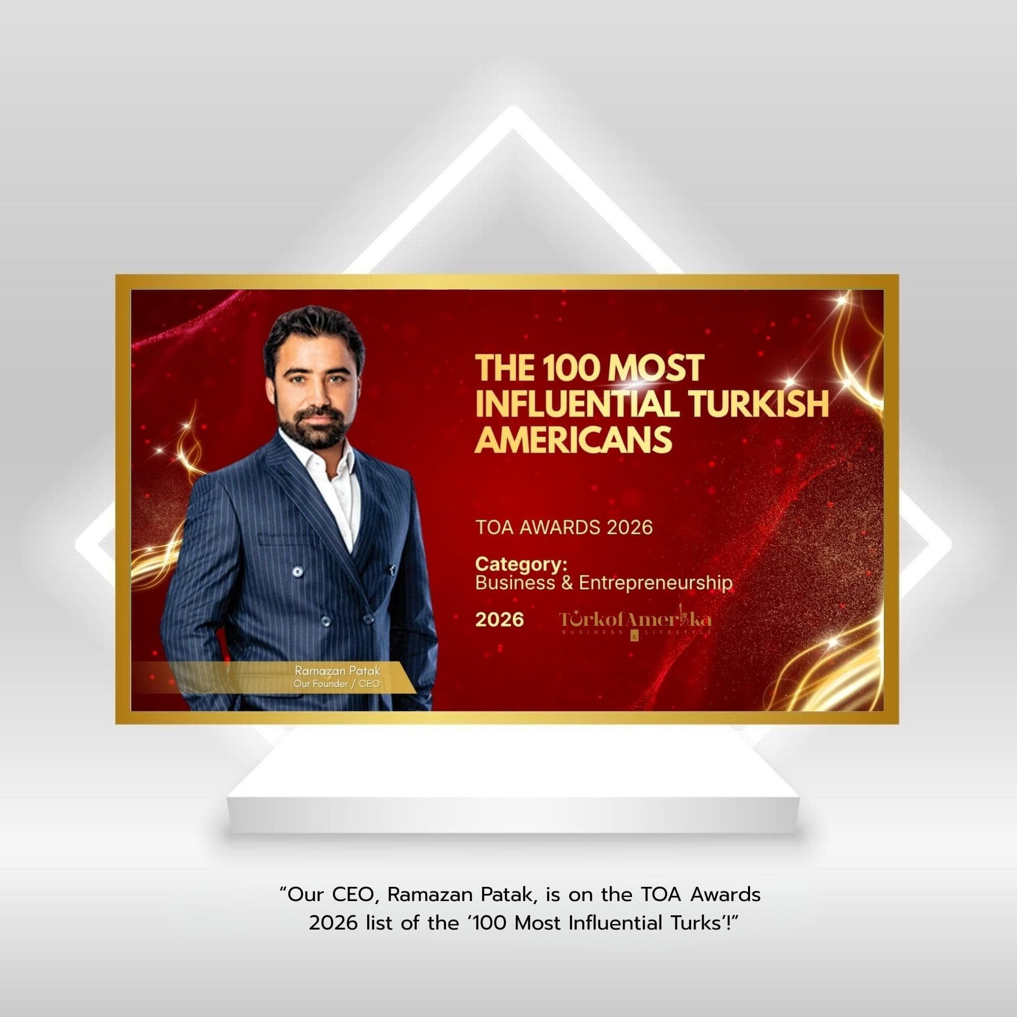 The 100 Most Influential Turkish Americans - TOA Awards 2026